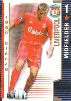 Igor Biscan Liverpool 2004/05 Shoot Out #188